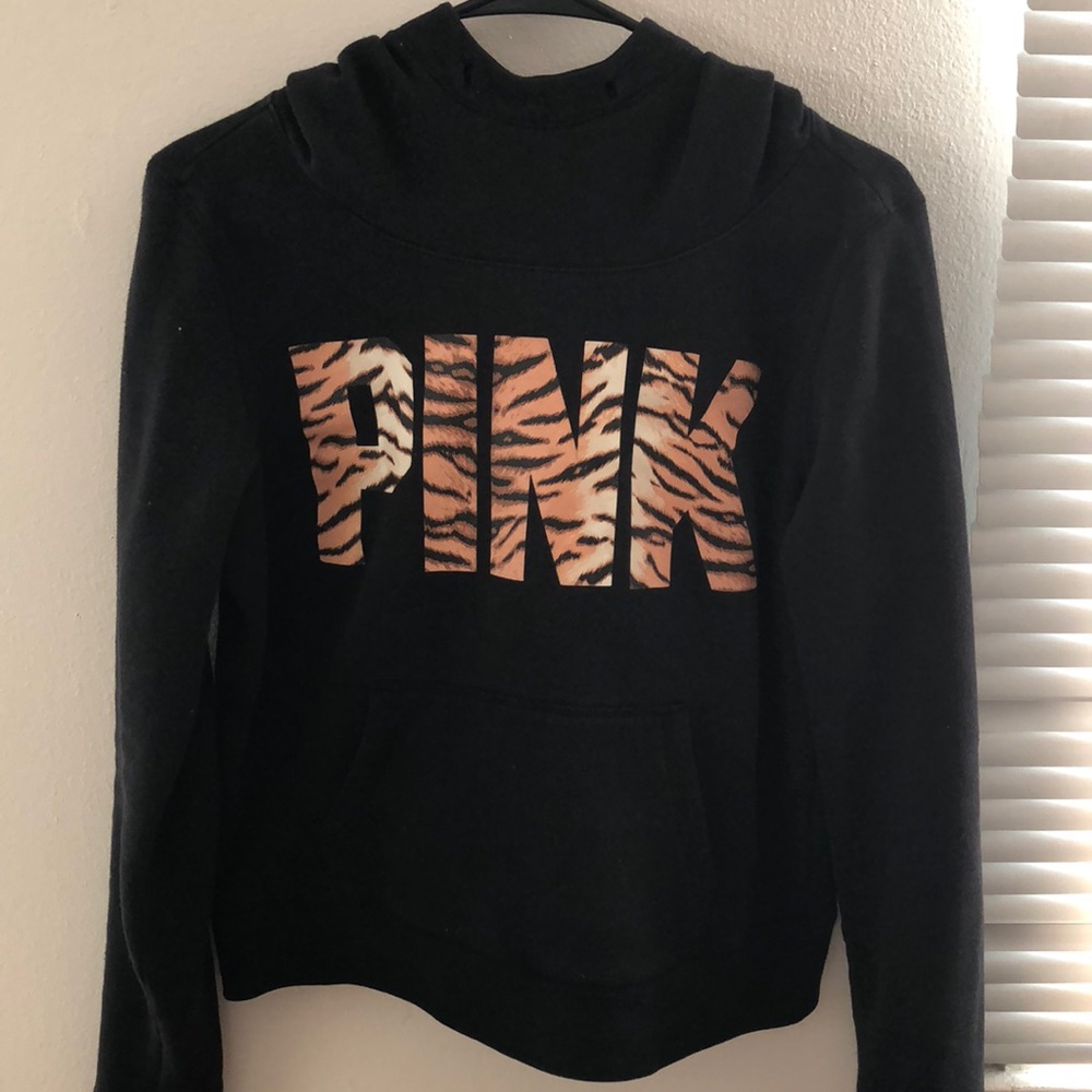 Cowl neck hoodie